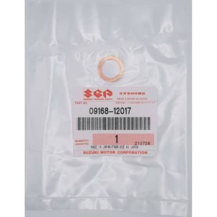 JUNTA CARTER DE ACEITE DF4/5/6 SUZUKI   OEM 09168-12017