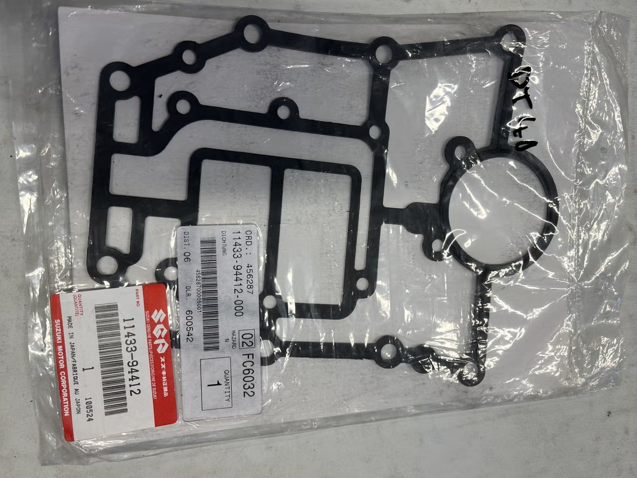 Junta de aceite original (Junta Base) Suzuki DT40 11433-94412