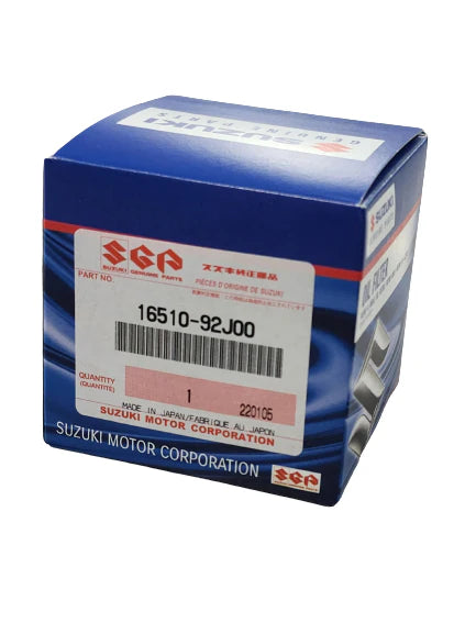 Filtro de aceite Suzuki DF 140 HP OEM 16510-92J01 16510-92J00