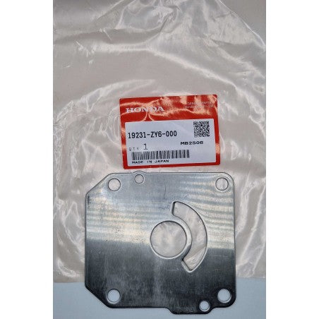 PLACA GUÍA, CHAPA BOMBA DE AGUA HONDA BF 90/115/130/150  19231-ZY6-000