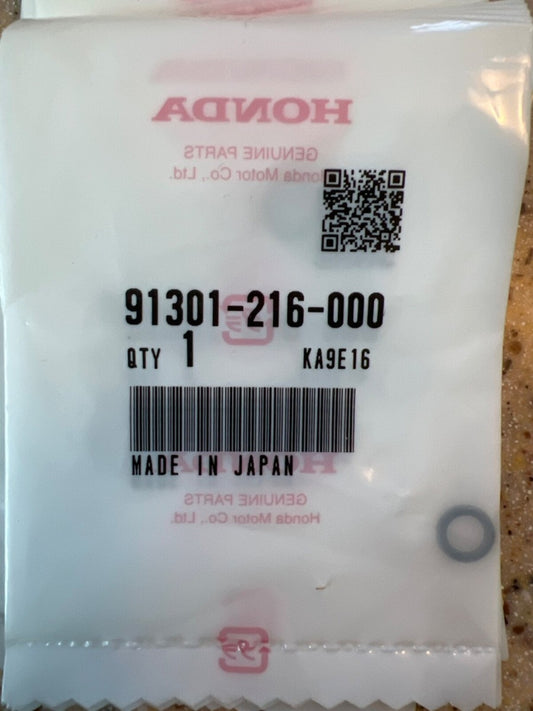 O-Ring tapon de aceite de pata Honda (5,5 x 1,5)  HONDA BF 8-15-20  OEM 91301-216-000
